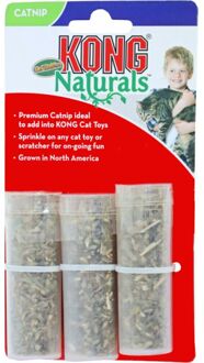 Kong refillables catnip kattenkruid buisjes 3 st