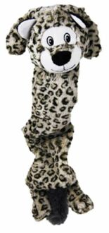 Kong Stretchezz Jumbo Luipaard XL - Hondenspeelgoed - 58 cm