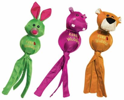 Kong Wubba Ballistic Friend - Piepend speelgoed - 43.2cm x 10.2cm x 13.5cm - Multi