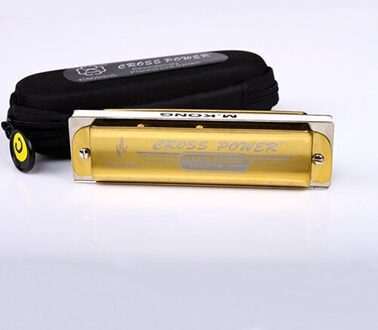 Kongsheng 10 Gaten Blues C Key Harmonica Mondharmonica Harp Professionele Wind Muziekinstrument Beginners Volwassenen Kinderen