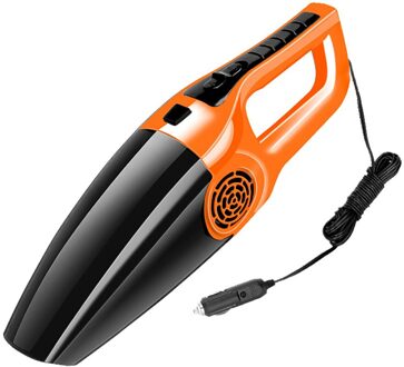 Kongyide Sterke Power Auto Stofzuiger Dc 12 Volt 120W Cyclonic Nat/Droog Auto Draagbare Stofzuigers Vuil Stof cleaner Handig Gebruik J19 oranje