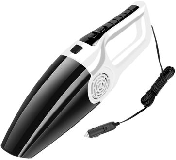 Kongyide Sterke Power Auto Stofzuiger Dc 12 Volt 120W Cyclonic Nat/Droog Auto Draagbare Stofzuigers Vuil Stof cleaner Handig Gebruik J19 wit