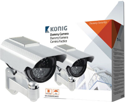 Konig Bullet dummy buiten camera IP44 - Grijs