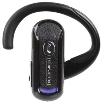 Konig GAMPS3-BLUETH1 hoofdtelefoon/headset oorhaak, In-ear Zwart