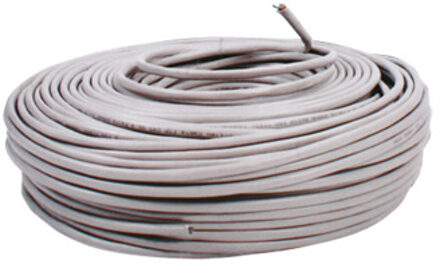 Konig König CAT6 Netwerkkabel op Haspel F/UTP 50.0 m Grijs Stranded