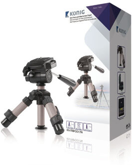 Konig Mini-Tripod 22 cm 1 kg Black/Silver