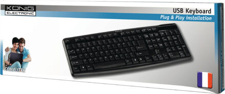 Konig USB toetsenbord - FR layout