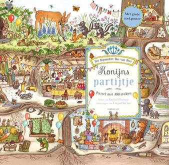 Konijns Partijtje Puzzel -  Rachel Piercey (ISBN: 9789047717041)