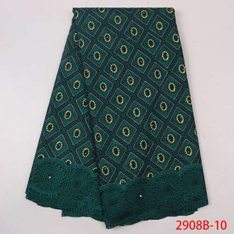 Koningsblauw Kant Stof Afrikaanse Kant Stoffen Nigeriaanse Borduurwerk Veters Met Stenen KS2908B-2 2908B-10