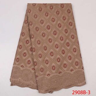 Koningsblauw Kant Stof Afrikaanse Kant Stoffen Nigeriaanse Borduurwerk Veters Met Stenen KS2908B-2 2908B- 3