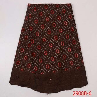 Koningsblauw Kant Stof Afrikaanse Kant Stoffen Nigeriaanse Borduurwerk Veters Met Stenen KS2908B-2 2908B-6