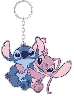 Konix Lilo & Stitch Keychain Stitch & Angel