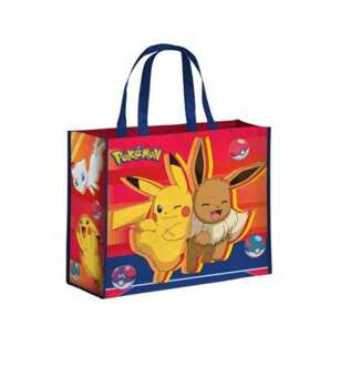 Konix Pokemon Tote Bag Pikachu & Eevee