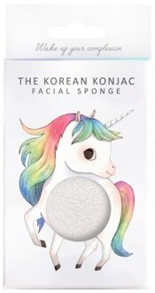 Konjac Facial Sponge Puff Mythical Unicorn Prancing Original