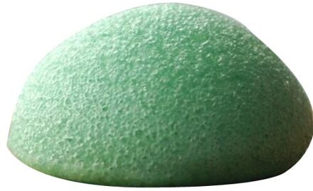 Konjac Konnyaku Jelly Fiber Face Make Wash Pad Spons Puff Exfoliator-Groen