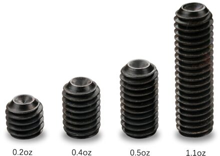 Konllen Biljartkeu Carambole Keu Gewicht Bolt Passen Gewicht 0.2/0.4/0.5/1.1Oz Gewicht Schroef verstelbare Bouten Biljart Accessoires