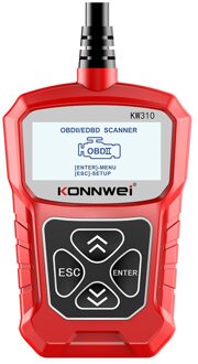 Konnwei KW310 Universele Obd2 Obdii Auto Scanner Professionele Automotive Code Reader Voertuig Kan Diagnostic Scan Tool Rood