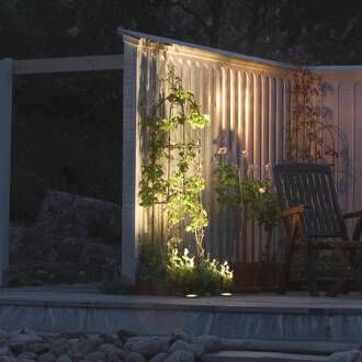 Konstsmide Grondspot GROUND SPOT, rond Staalgrijs