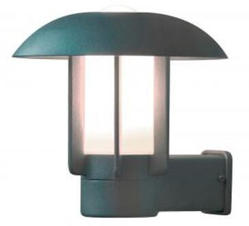 Konstsmide Heimdal 401-312 Buitenlamp (wand) Spaarlamp, LED E27 60 W Zilver