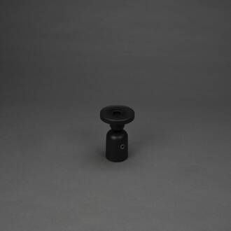 Konstsmide LED tafellamp Nantes, zwart, aluminium, IP54, dimmer, CCT