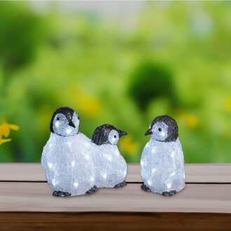 Konstsmide lichtsnoer Pinguins (3-delig) - 000