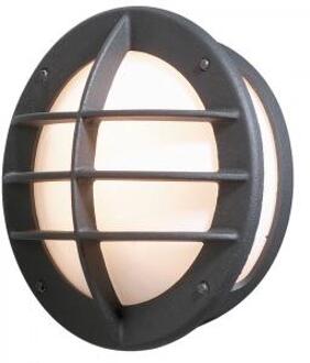 Konstsmide Oden 515-752 Buitenlamp (wand) Spaarlamp, LED E27 60 W Zwart