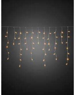Konstsmide Pizello Icicle Lichtgordijn 5 m/200 Lampjes Transparant