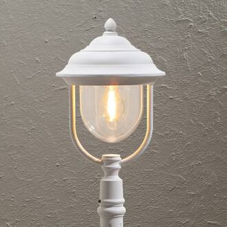 Konstsmide Staande buitenlamp Spaarlamp E27 75 W Konstsmide Parma 7225-250 Wit