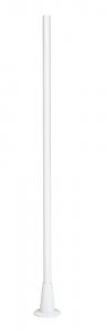 Konstsmide Universele Pole Pegasus mast 187cm wit - 576-250