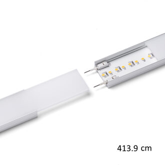 Koofverlichting Häsler Marseille 413.9 cm Aluminium