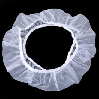 Kooi Cover Tidy Verstelbare Parrot Elastische Nylon Mesh Net Wasbare Shell Mand Zachte Luchtige Vogelkooi Cover Pet Vogel Benodigdheden wit L