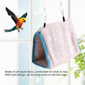 Kooien Voor Vogels Accessoires Winter Warm Vogel Bed Huis Veiligheid Huisdier Vogel Papegaai Kooi Tent Bed Opknoping Cave Papegaai Kooi agapornis