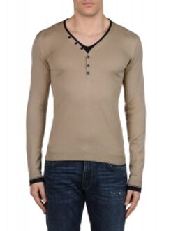 Kooisgg V-neck pullover - Bruin / Brown - L|XL