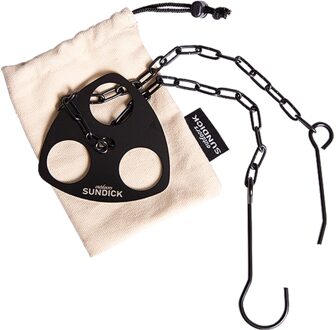 Kookgerei Picknick Koken Pot Grill Rvs Camping Grill Opknoping Pot Stand Set Outdoor Statief Opknoping Rack