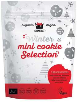 Kookie Cat Biologische - Winter Selection Mini Cookies - 250 gram