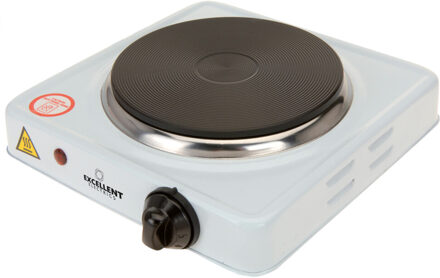 Kookplaat elektrisch - 1 pit - 23 x 23 cm - 1000 W - camping kooktoestel