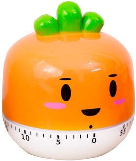 Kookwekker Leuke Wekker Timer Ei Student Timing Herinnering Mechanische Uurwerk Alarm Timer Oranje