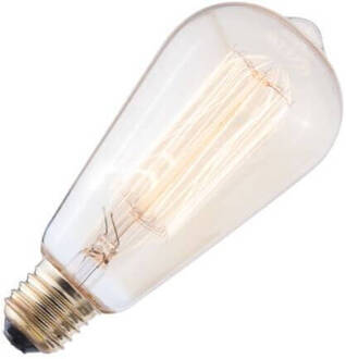 Kooldraadlamp Edison goud 40W grote fitting E27 143mm