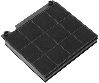 koolstoffilter 230x210mm Koolstoffilter Zwart