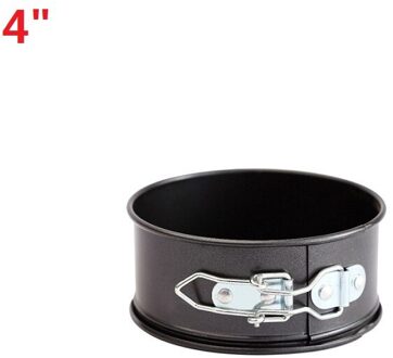 Koolstofstaal non-stick Springvorm Cheesecake Pan Ronde Cake Pan Bakvormen Taart Bakvormen Keuken Accessoires Goedkope 4 duim
