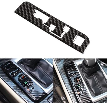 Koolstofvezel Auto Styling Center Controle Versnellingspook Panel Zijknop Frame Cover Trim Voor Toyota Highlander
