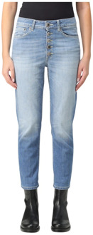 Koons Jeans - Stijlvol en Trendy Dondup , Blue , Dames - W27
