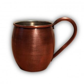 Koper Bier Glazen 500 Ml, Handgemaakte Koperen Cup, Antibacteriële Zuiver Koper, Rustieke Vintage Koperen Pot, drinkglazen bruin