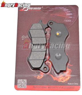 Koper Fiber Motorfiets Voor Remblokken Schoen Voor Yamaha Xv 1100 Virago 1999 Xvs 1100 Dragstar 1999-2000 voorkant 2 paar