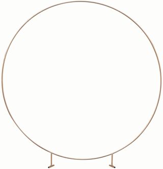 Koperen backdrop frame cirkel Goud - Brons