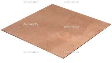 Koperen Plaat 1*200*200 Mm Koperen Plaat Notebook Thermische Pad Zuiver Koper Tabletten Diy Materiaal