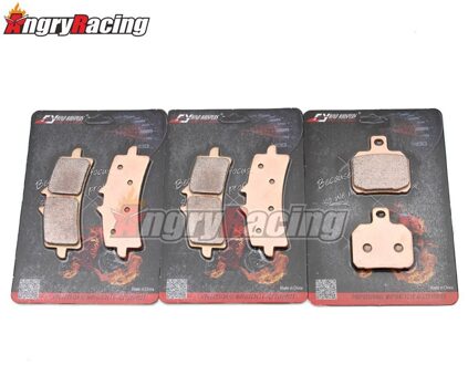 Koperen Sinteren Voor Remblokken Voor Ktm RC8 1190cc -2011Track 1290 Super Duke R Se Gt Sets 3 paar