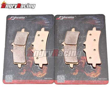 Koperen Sinteren Voor Remblokken Voor Ktm RC8 1190cc -2011Track 1290 Super Duke R Se Gt voorkant 2 paar