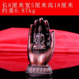 Koperen Standbeeld Kaiguang Zuiver Koper Guanyin Bronzen Standbeeld Decoratie Buddha 'S Hand View Gratis Guanshiyin Bodhisattva Banruopolo Se 2