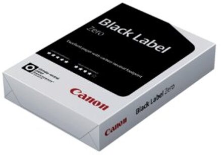 Kopieerpapier Canon Black Label Zero A3 80gr Wit 500vel